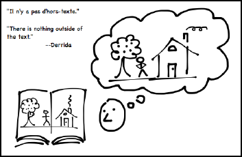 Animating poststructuralism film frame